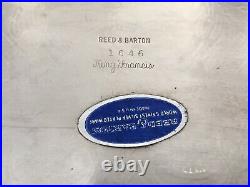 Reed & Barton -King Francis -1646-silver plated-Rectangular Service Tray 19x12