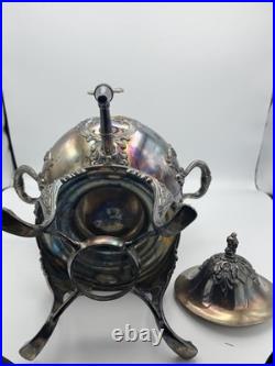 Reed & Barton King Francis 1660 Silverplate 36 Cup Coffee Urn with Stand & Lid, 20