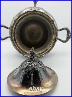 Reed & Barton King Francis 1660 Silverplate 36 Cup Coffee Urn with Stand & Lid, 20