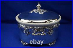 Reed & Barton King Francis 1667 Covered Casserole, 10½ withChina Liner (G32)