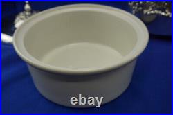 Reed & Barton King Francis 1667 Covered Casserole, 10½ withChina Liner (G32)