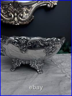 Reed & Barton King Francis # 1684 Silver Plated Footed Bowl