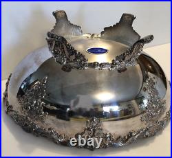 Reed & Barton King Francis # 1684 Silver Plated Footed Bowl World's Finest