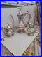 Reed & Barton King Francis 3 Pc Set Coffee Pot 1650 Sugar Bowl 1652 Creamer 1653