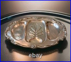 Reed & Barton King Francis Antique Silverplate Meat Platter 22.5 Tree Of Life