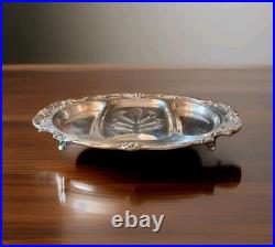 Reed & Barton King Francis Antique Silverplate Meat Platter 22.5 Tree Of Life