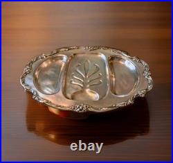 Reed & Barton King Francis Antique Silverplate Meat Platter 22.5 Tree Of Life