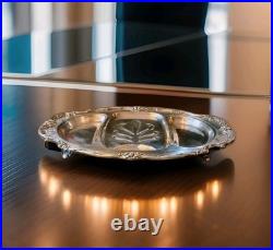 Reed & Barton King Francis Antique Silverplate Meat Platter 22.5 Tree Of Life