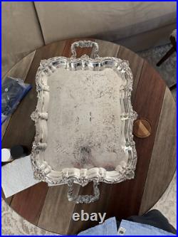 Reed & Barton, King Francis Coffee and Tea Set Tray, Sugar, Creamer, Tea, Coffee