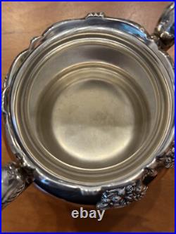 Reed & Barton, King Francis Coffee and Tea Set Tray, Sugar, Creamer, Tea, Coffee