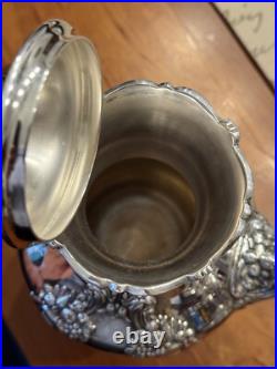 Reed & Barton, King Francis Coffee and Tea Set Tray, Sugar, Creamer, Tea, Coffee