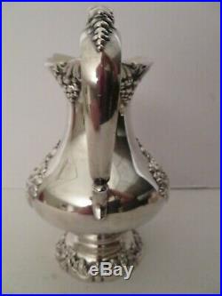 Reed & Barton King Francis Creamer 1653 6 Silver Plate Mint Vintages 1945-1950