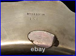 Reed & Barton King Francis Large Silverplate Mirrored Plated Serving Tray 1666