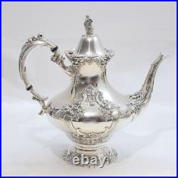 Reed & Barton King Francis Silver Plate 1651 Teapot 193
