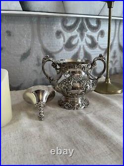 Reed & Barton King Francis Silver Plate 1652 Sugar Bowl Rare In Great Condition