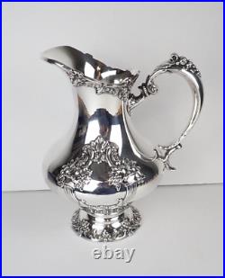 Reed & Barton King Francis Silver Plate 1658 Water Pitcher 4PT Very good