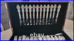 Reed & Barton King Francis SilverPlate, 5 pc. Place Setting for 12 + 5pc = 65pc