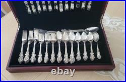 Reed & Barton King Francis SilverPlate, 5 pc. Place Setting for 12 + 5pc = 65pc