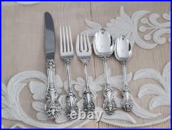 Reed & Barton King Francis SilverPlate, 5 pc. Place Setting for 12 + 5pc = 65pc