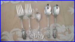 Reed & Barton King Francis SilverPlate, 5 pc. Place Setting for 12 + 5pc = 65pc
