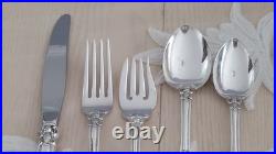 Reed & Barton King Francis SilverPlate, 5 pc. Place Setting for 12 + 5pc = 65pc