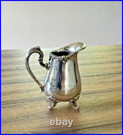 Reed & Barton King Francis Silverplate 7 Pc Coffee Tea Set w Kettle Stand Tray