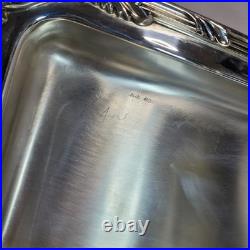 Reed & Barton King Francis Silverplate Bake & Serve Buffet Dish 1668 no insert