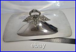 Reed & Barton King Francis Silverplate Bake & Serve Buffet Dish 1668 no insert