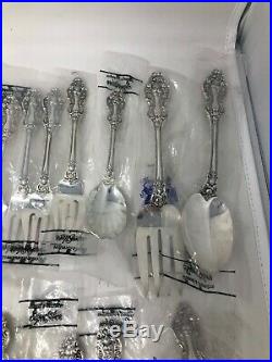 Reed & Barton King Francis Silverplate Flatware Set 48 Pieces 8 Place Settings