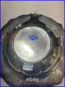 Reed Barton King Francis Silverplate Footed Centerpiece Bowl #1694 & 1671 Dish