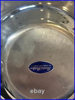 Reed Barton King Francis Silverplate Footed Centerpiece Bowl #1694 & 1671 Dish