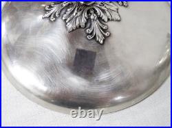 Reed & Barton King Francis Silverplate Ice Bucket with Glass Insert 1647