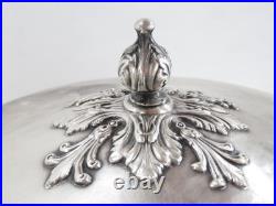 Reed & Barton King Francis Silverplate Ice Bucket with Glass Insert 1647
