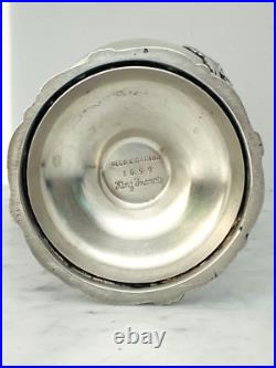 Reed & Barton King Francis Water Goblet 6-1/2 Silverplate 1659 VGUC