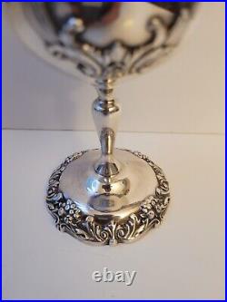 Reed & Barton King Francis Water Wine Goblet 6-1/2 Silverplate 1659 With Box