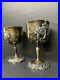 Reed & Barton King Francis Water Wine Goblet 6-1/2 Silverplate (2) Set 1659 Cup