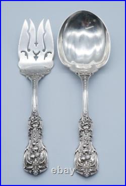 Reed & Barton Large Francis 1st Sterling Silver 2 Piece Serving Set F051