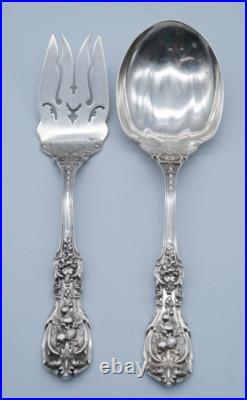 Reed & Barton Large Francis 1st Sterling Silver 2 Piece Serving Set F051