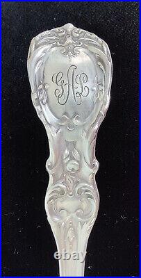 Reed & Barton Lg Sterling Solid Serving SpoonFrancis I (Eagle-R-Lion)Has Mono