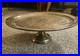 Reed & Barton Silver Plate #1687 King Francis 12 Cake Stand Plain Top Htf