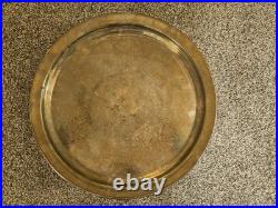 Reed & Barton Silver Plate #1687 King Francis 12 Cake Stand Plain Top Htf