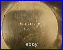 Reed & Barton Silver Plate #1687 King Francis 12 Cake Stand Plain Top Htf