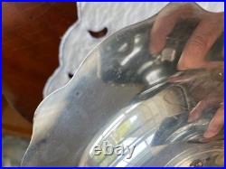 Reed & Barton Silver Plate #1687 King Francis 12 Cake Stand Plain Top Htf
