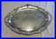 Reed & Barton Silverplate Waiter Tray 1655 King Francis 30 x 21 Ornate Design