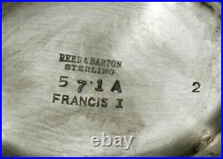 Reed & Barton Sterling Coffee Pot Francis I No Mono