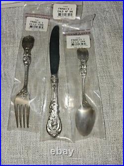 Reed & Barton Sterling Francis 1 3pc Child Set