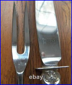 Reed & Barton Sterling Francis 1st Carving Set Knife and Fork