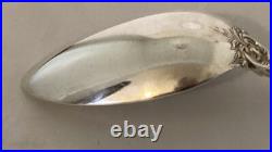 Reed & Barton Sterling Francis I 7 1/4 Dessert / Oval Soup Spoon Old Marks
