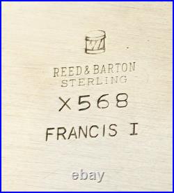 Reed & Barton Sterling Francis I Bread / Roll Tray X568