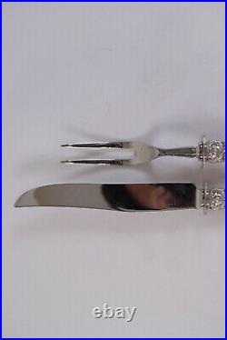 Reed & Barton Sterling Francis I Knife and Fork 2 Piece Carving Set